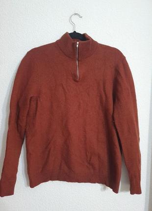 Шерстяной свитер водолазка1 фото