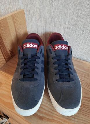 Кроссовки  adidas neo court vulc 
 (ориг) размер 42,5 (ст.27 см)
замша натуральная3 фото