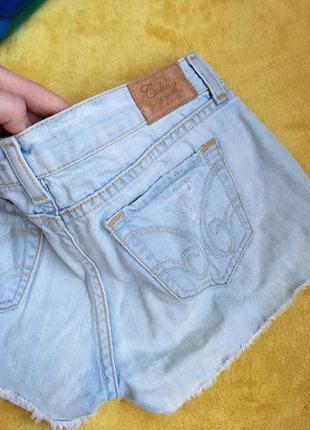 Шорты джинсовые на низкой посадке colin’s2 фото