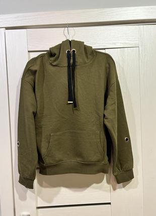 Худи с капюшоном, хаки