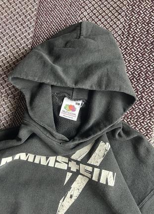 Fotl x rammstein vintage faded hoodie худи кофта оригинал бы у5 фото