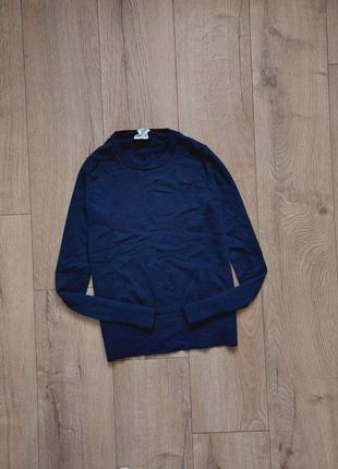 Вовняний джемпер светр gap пуловер реглан вовна мериноса шерстяной свитер мериноса шерсть1 фото