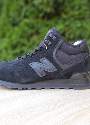 Кроссовки зимние мех new balance2 фото