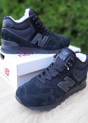 Кроссовки зимние мех new balance