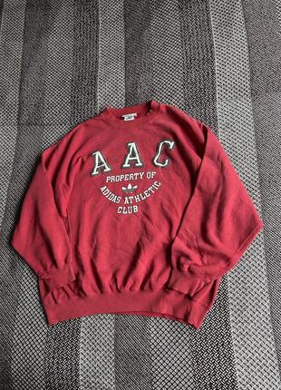 Adidas athletic club vintage sweatshirt свитшот кофта оригинал бы у2 фото