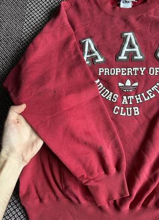 Adidas athletic club vintage sweatshirt свитшот кофта оригинал бы у5 фото