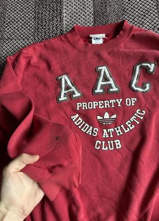 Adidas athletic club vintage sweatshirt свитшот кофта оригинал бы у6 фото