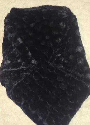 Плюшевое пончо италия