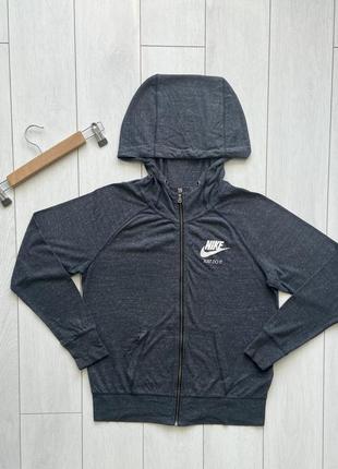 Мастерка nike женская спортивная кофта зип худи лонгслив толстовка