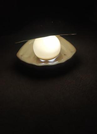 Сияющий ночник-жемчужина