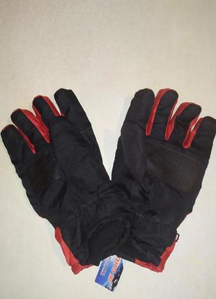 Перчатки ski gloves thinsulate, легкие, утепленные, лыжные.4 фото