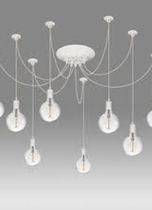 Світильник підвісний в стилі лофт nl 430 wh msk electric