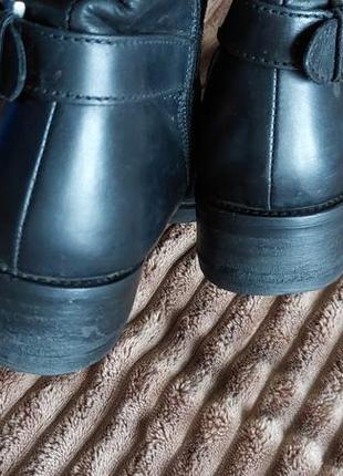 Классические сапоги кожаные geox 40 размер2 фото