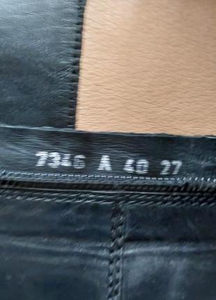 Классические сапоги кожаные geox 40 размер8 фото