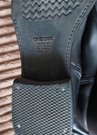 Классические сапоги кожаные geox 40 размер4 фото