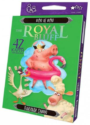 Карточная игра the royal bluff rbl-01 на украинском языке