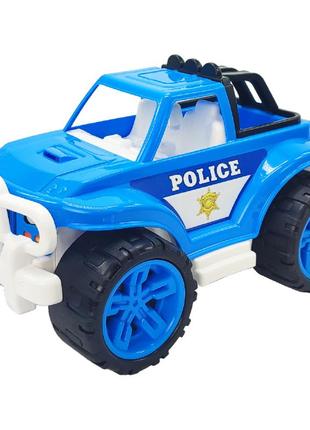 Іграшковий джип поліція 3558txk з відкритим кузовом1 фото