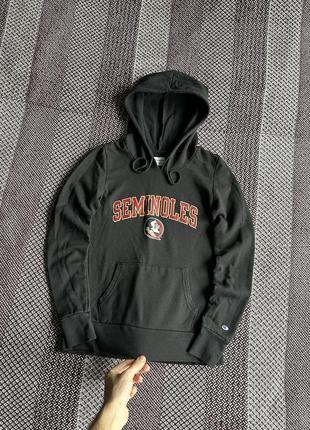 Champion x seminoles vintage university hoodie худи кофта оригинал бы у3 фото