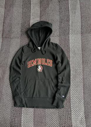 Champion x seminoles vintage university hoodie худи кофта оригинал бы у2 фото