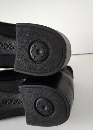 Р 40-41 26,7 см черные кожаные ботинки на шнурках ecco нюанс6 фото