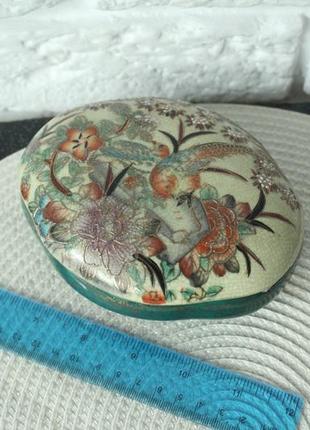 Скринька royal hand painted satsuma японія вінтаж.