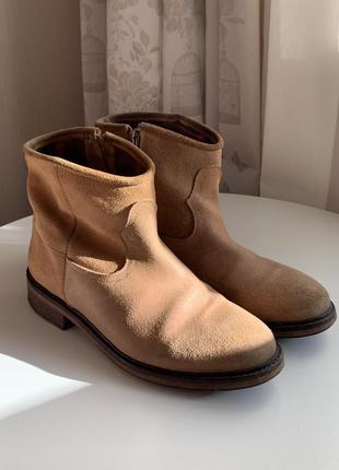 Napapijri натуральна шкіра челсі черевики броги ботинки ботильйони чоботи оксфорди1 фото