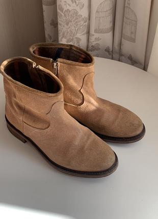 Napapijri натуральна шкіра челсі черевики броги ботинки ботильйони чоботи оксфорди6 фото