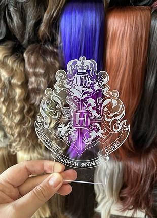 Светильник 3d, хогвартс, факультеты, ночник3 фото