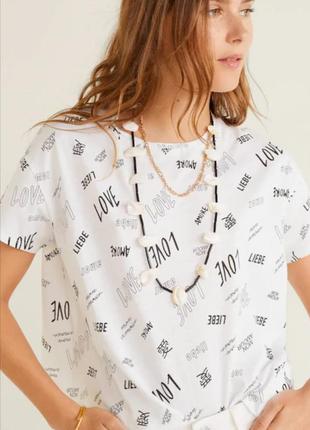 Базовые футболки mango xs,s,m,l,xl4 фото