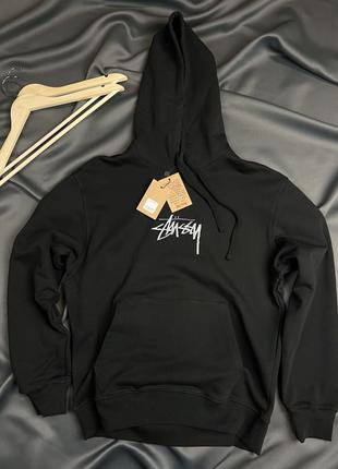 Худи stussy вышивка лого серый | стусси стуси скейт sk8 худи стиль бирки бирки s m l xl с м л хл