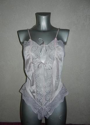 16/48/l fashion bug, розовый боди комбидресс для сна новый