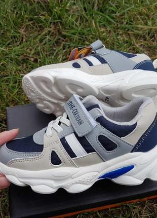 Кроссовки на липучках с супинатором р.27