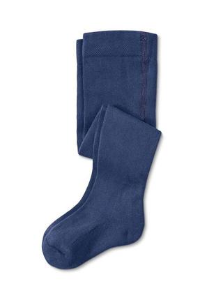 Якісні дитячі бавовняні колготи з махровою стопою від tcm tchibo (чібо), німеччина, 74-116 см