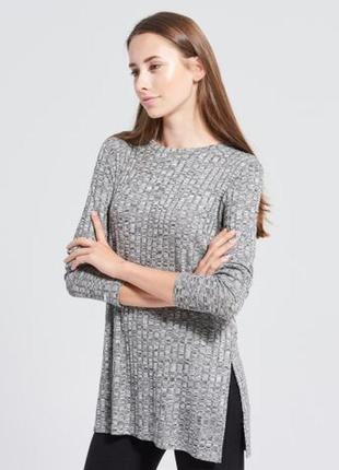 Класна, бредова , тонка кофточка zara сіро-перламутрового кольору, s