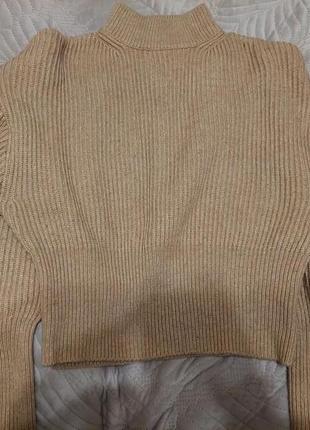 Укорочена тепла кофточка  zara