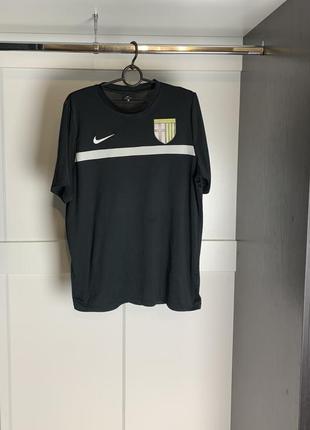 Футболка от nike dri fit тренировочная спортивная xl кофта adidas
