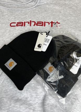 Original carhartt | черная и хаки | шапка скейт ск8 sk8 оригинал8 фото