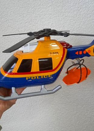 Музична іграшка поліцейський вертоліт, гелікоптер