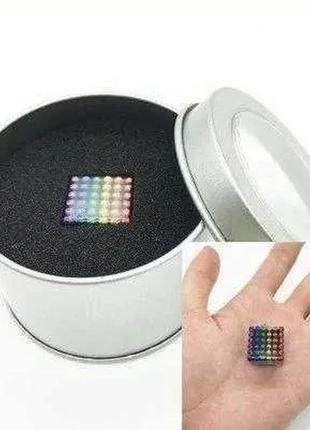 Neocube магнит неокуб цветной 3мм - магнитный конструктор головоломка, магнитные шарики