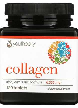 Youtheory, колаген, 1000 мг, 120 таблеток