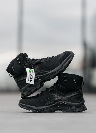 Мужские ботинки salomon quest element gore-tex black5 фото