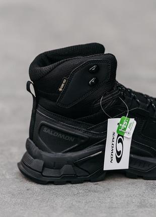 Мужские ботинки salomon quest element gore-tex black6 фото