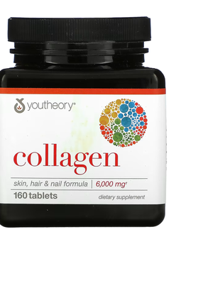 Колаген youtheory 1000 мг 160 таблеток