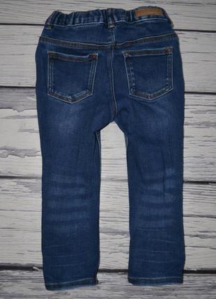 1 - 2 роки 92 см h&m гарні фірмові джинси скіні для моднявок узкачи7 фото