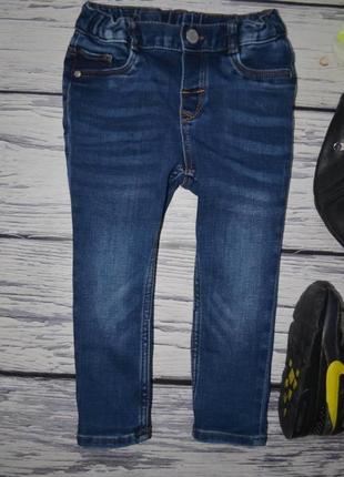 1 - 2 роки 92 см h&m гарні фірмові джинси скіні для моднявок узкачи5 фото
