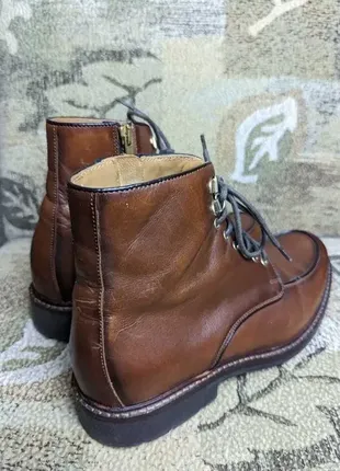 Massimo dutti кожаные мужские ботинки 40 размер 26,7см3 фото