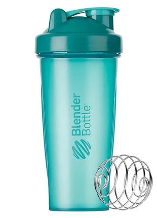 Шейкер спортивний blenderbottle classic 28oz/820ml teal (original)