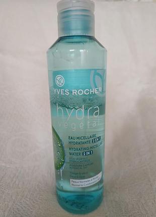 Yves rocher увлажняющая мицеллярная вода 2в1