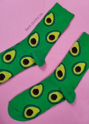 Шкарпетки з авокадо1 фото