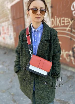 Сумка на длинной ручке cross-body сумочка трендовая и стильная кроссбоди5 фото